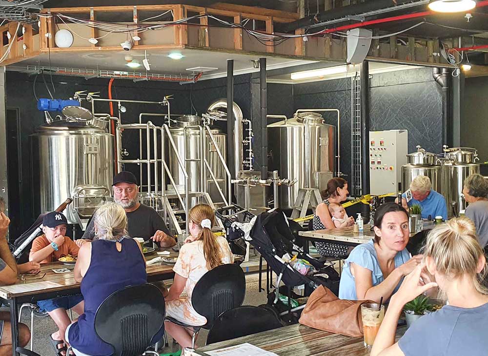 天泰500升精釀啤酒設備美國酒吧案例